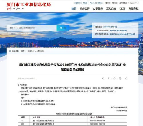 喜訊丨巨龍信息及子公司法度信息成功入選2023年廈門市技術(shù)創(chuàng)新基金軟件企業(yè)